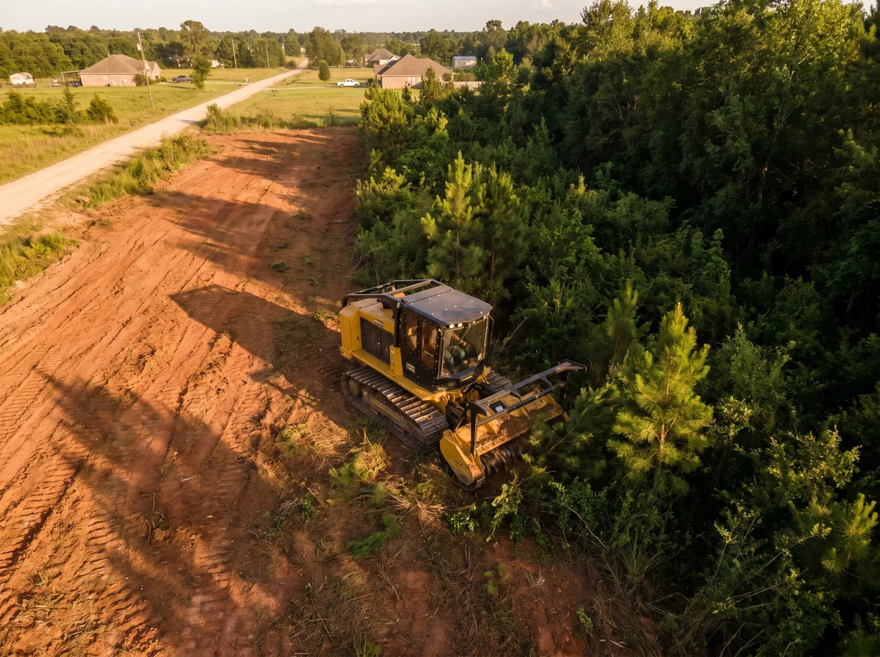 Lot Clearing in Baton Rouge, Louisiana